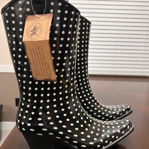 New Bit & Bridle Rain Boots - Size 9
